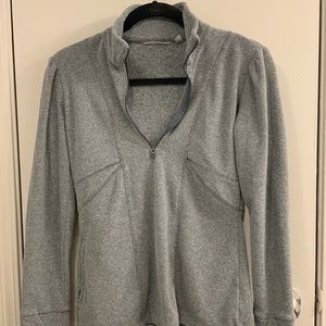 Athleta Grey Running Jacket Size XS